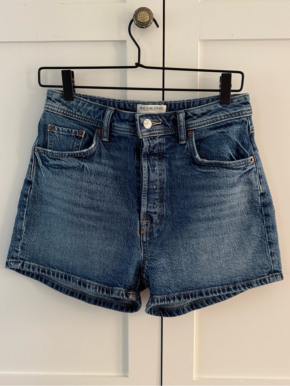 FP CRVY Bellarosa High-Rise Vintage Shorts